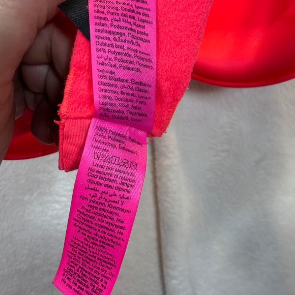 La Senza Bra Body Kiss Size 32DD Fuschia Pink Rhinestone Detail Sexy - Picture 6 of 6